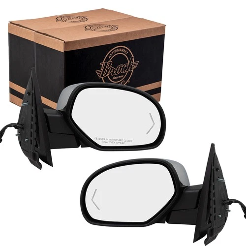 Power Mirror fits 2009-2013 Silverado 1500 Turn Signal Indicator Puddle Lamp