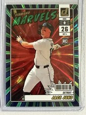 Jace Jung 2025 Donruss Baseball Diamond Marvels Green Laser #13 Detroit Tigers