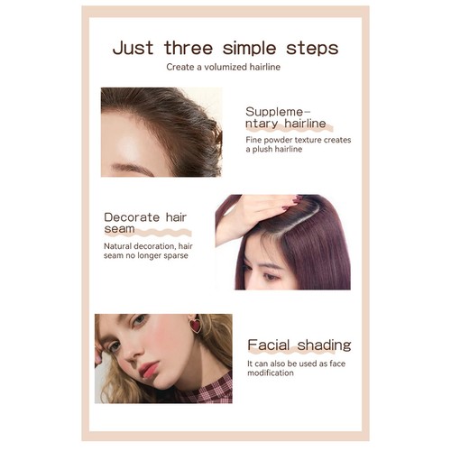 Women Eyebrow Stamp Stencil Kit Scalp Hairline Powder Filler Stick Cosmetics - Picture 23 of 25