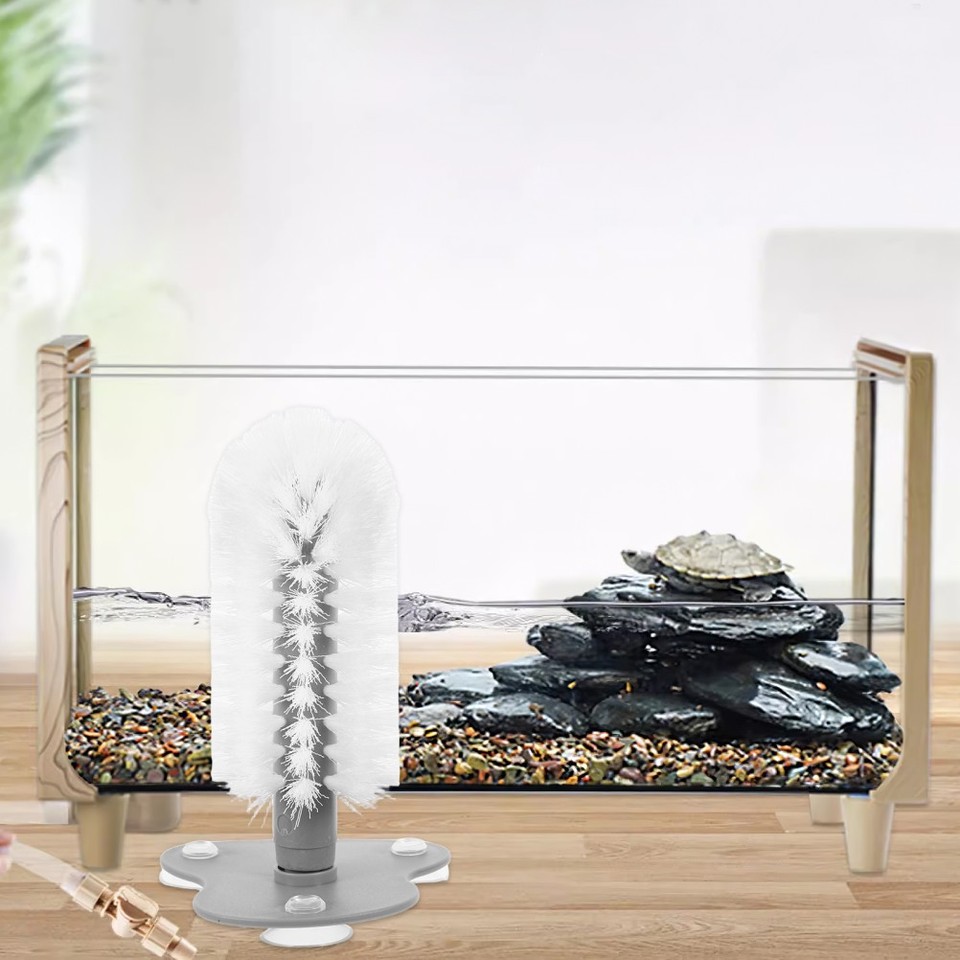 Reptile Supplies Cup Brush with Suction for Turtle Shell Reusable ...
