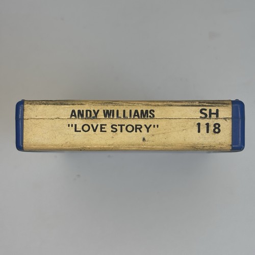 Andy Williams Love Story 8 Track Tape Super Hits -Rare Cover - Picture 3 of 4