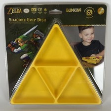 Image of THE LEGEND OF ZELDA BUMKINS SILICONE GRIP DISH KIDS *BRAND NEW & SEALED*