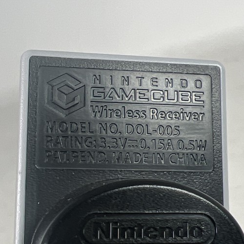 Nintendo GameCube WaveBird Controller Wireless Ricevitore DOL-005 OEM originale - Foto 3 di 3