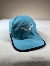 Nike Rafael Nadal Hat Teal Dri-Fit Rafa Featherlight Panel Cap Tennis Flawed