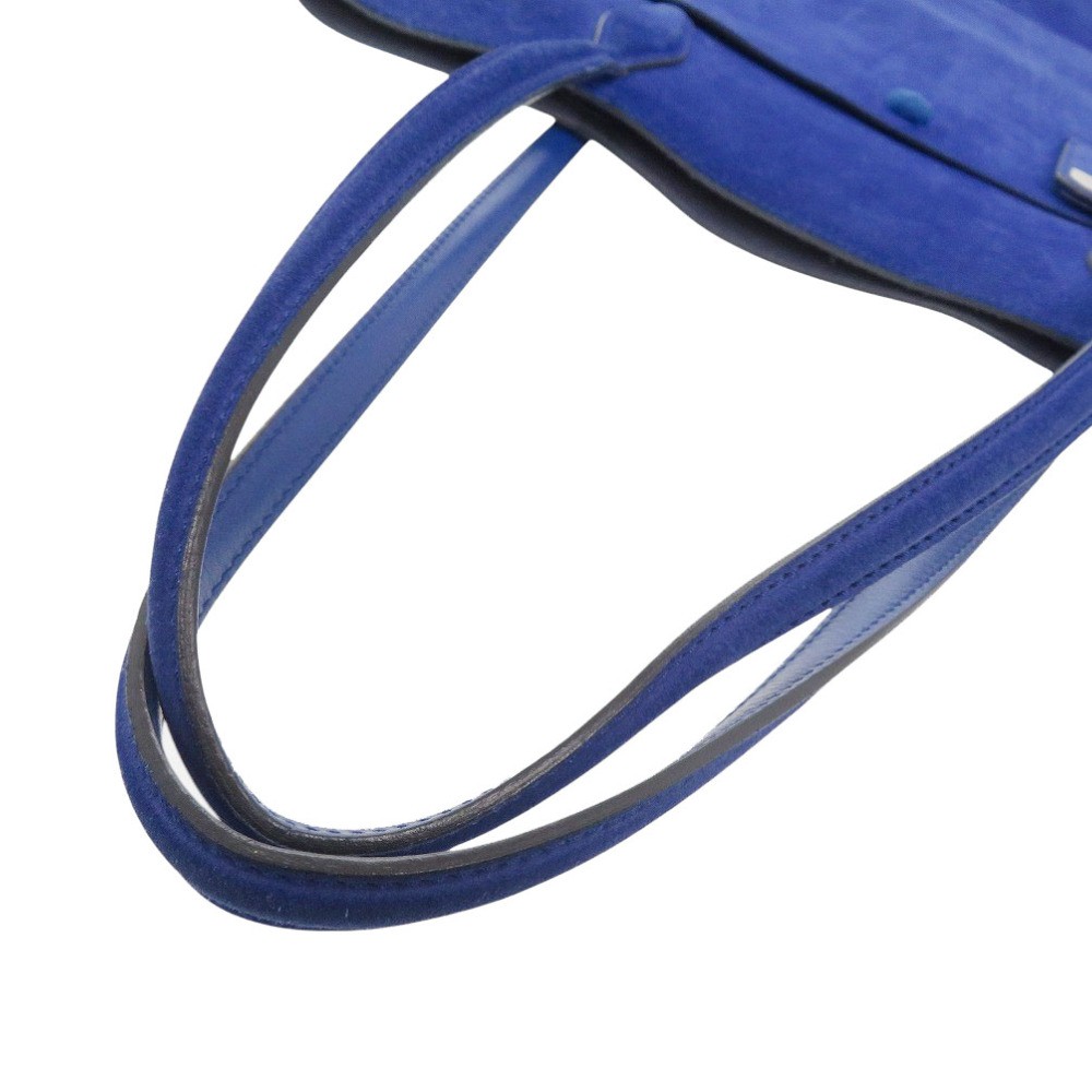 AUTHENTIC TOD’S Tote Bag blue Suede — image 7