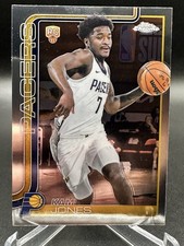 2025-26 Topps Chrome # 289 Kam Jones RC Pacers