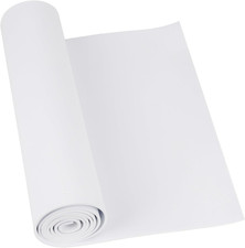 White EVA Foam Sheet Roll 3Mm Thick 49"X13.5" for Cosplay Costume Crafts
