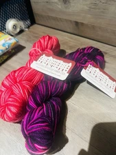Lot of 2 Neighborhood Fiber Co. 100% Superwash Merino