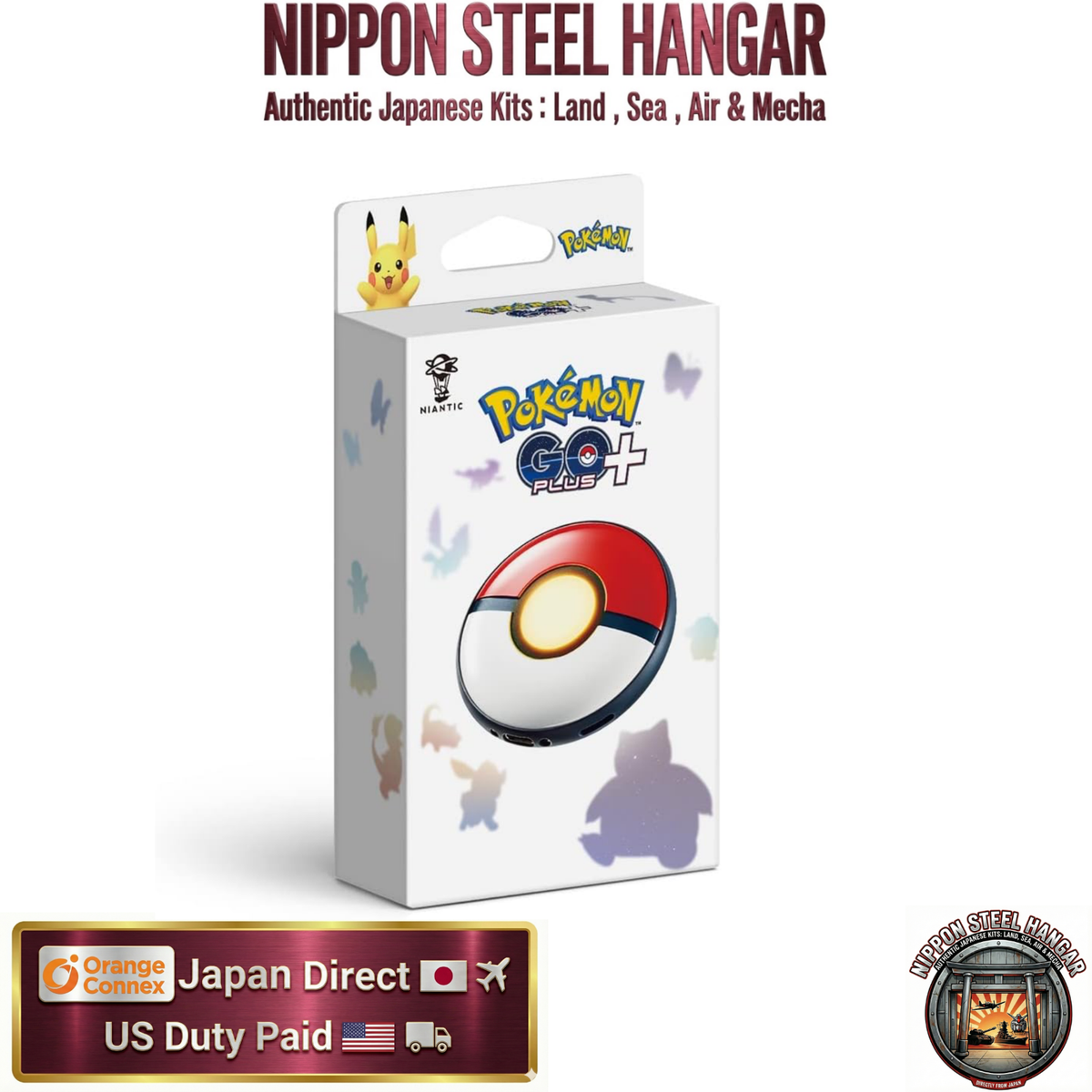 Pokémon GO Plus + Auto Catch Auto Spin Pokémon Sleep USB-C Japan