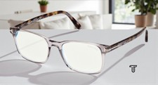 Tom Ford FT5831 B 020 Plastic Grey Other 53 mm Men's Eyeglasses