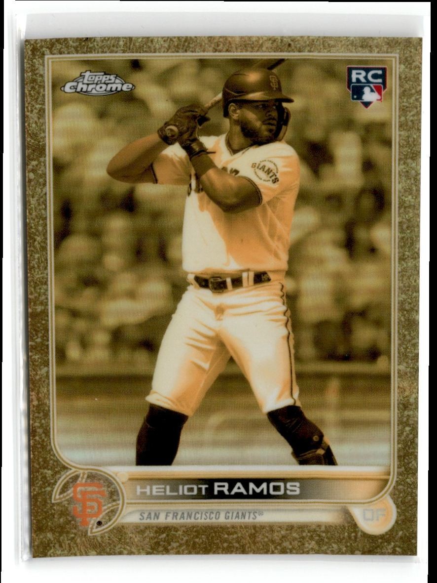 2022 TOPPS GILDED COLLECTION HELIOT RAMOS RC 169/199 SAN FRANCISCO GIANTS #160