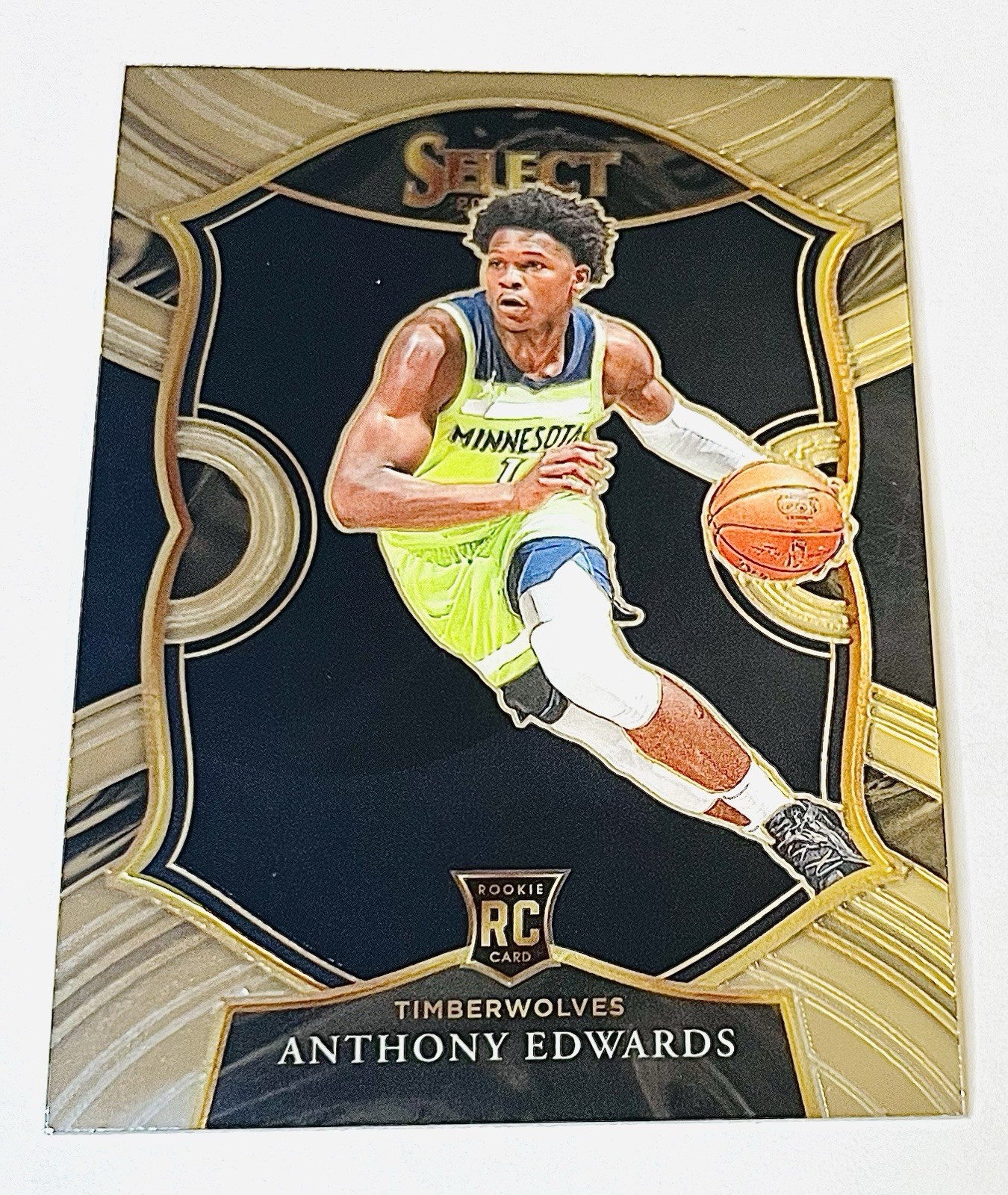 Anthony Edwards 2020-21 Panini Select Concourse #61 Rookie RC Timberwolves