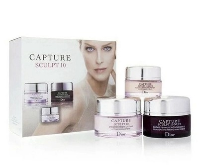 Dior Capture Sculpt 10 Set Gesichtscreme + Nacht + Augenkontur 50 ml