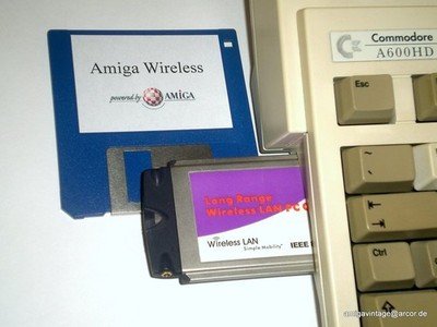 WLAN Netzwerkkarte PCMCIA Amiga 600/1200 WIRELESS Wi-Fi Protected Access (WPA2)