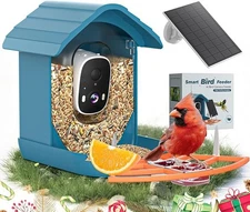 Smart Bird Feeder with AI Camera - HD Bird Watching & Species Identification
