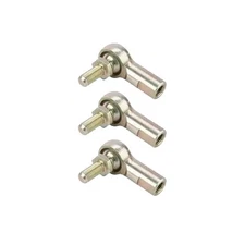 Steel 3/16 Inch RH Female Heim Joint Rod Ends with Stud – 3 Pack