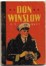 Don Winslow U.S. Navy  the Missing Admiral 1938 Whitman Penny Book