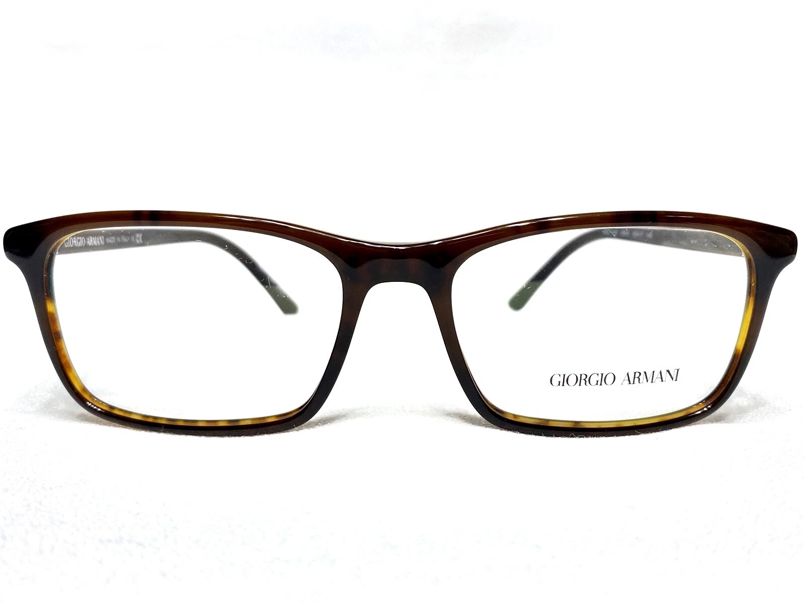 NEW Giorgio Armani AR7145 5623 Mens Havana Brown Modern Eyeglasses Frames 55 17