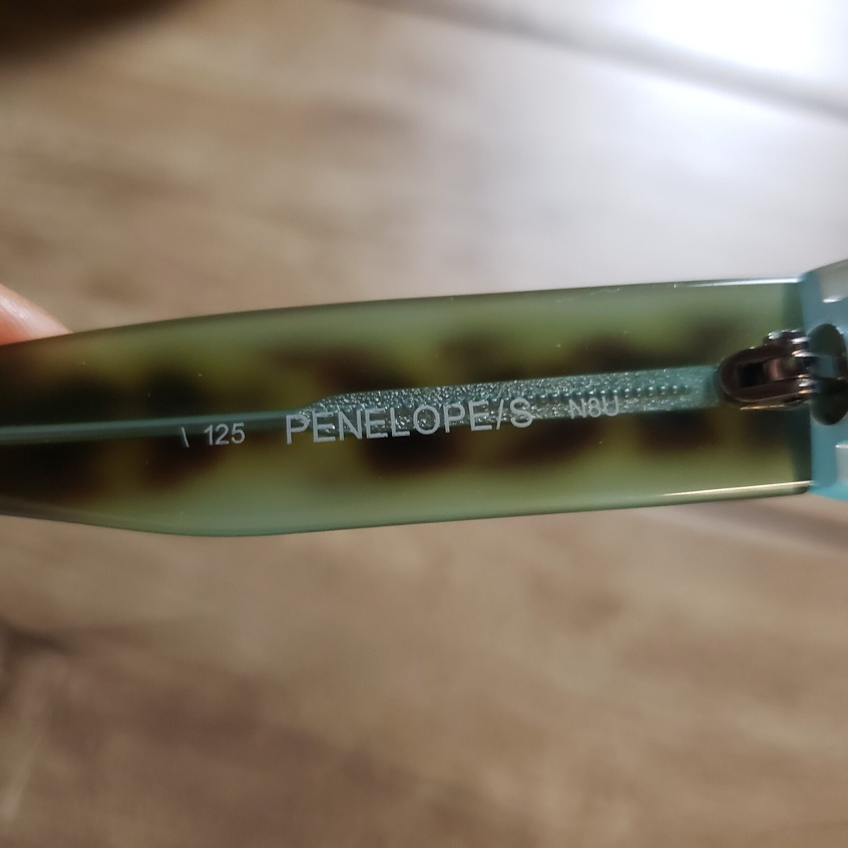 KATE SPADE Penelope Sunglasses Green Brown Tortoise Made In 