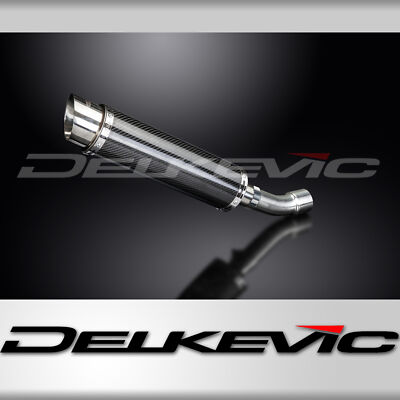 Ducati Diavel 2011-2019 Delkevic Slip On 14'' Round Carbon Exhaust Muffler Kit
