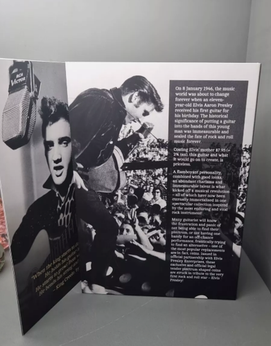 Offical Elvis Presley Plectrum Coin & Coin Cover Collectable Half Crown - 2024 - Picture 7 of 8