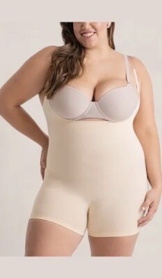 Open busy boy short bodysuit Empetua Beige