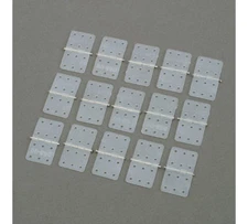 Dubro Nylon Hinges Standard-Size (15-pack) for RC Airplane Control Surfaces