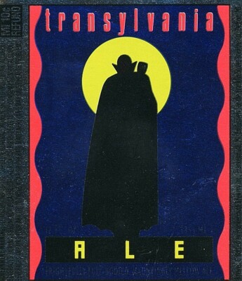 Vintage Beer Label, Transylvania Ale, Frankenmuth, MI. 3.25 x 4    W6