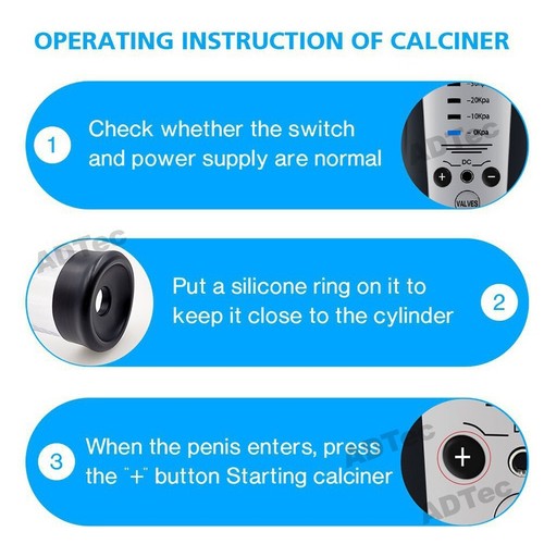 Electric Automatic Penis Enlargement Pump Rechargeable Enlarger Cock Extender - Picture 5 of 11
