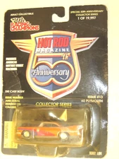 Issue #13, 1960 Plymouth, Racing Champions, Hot Rod Magazine 50th Anniversary