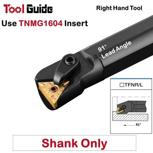 91° S25S S32T S40U MTFNR 16 Lathe Tool Holder Boring Bar Carbide Tip Internal - Picture 7 of 7