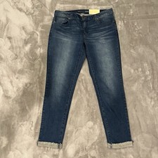Michael Kors Women's jeans New Ankle Cuff Izzy Skinny Mid-rise SZ 6 NWT