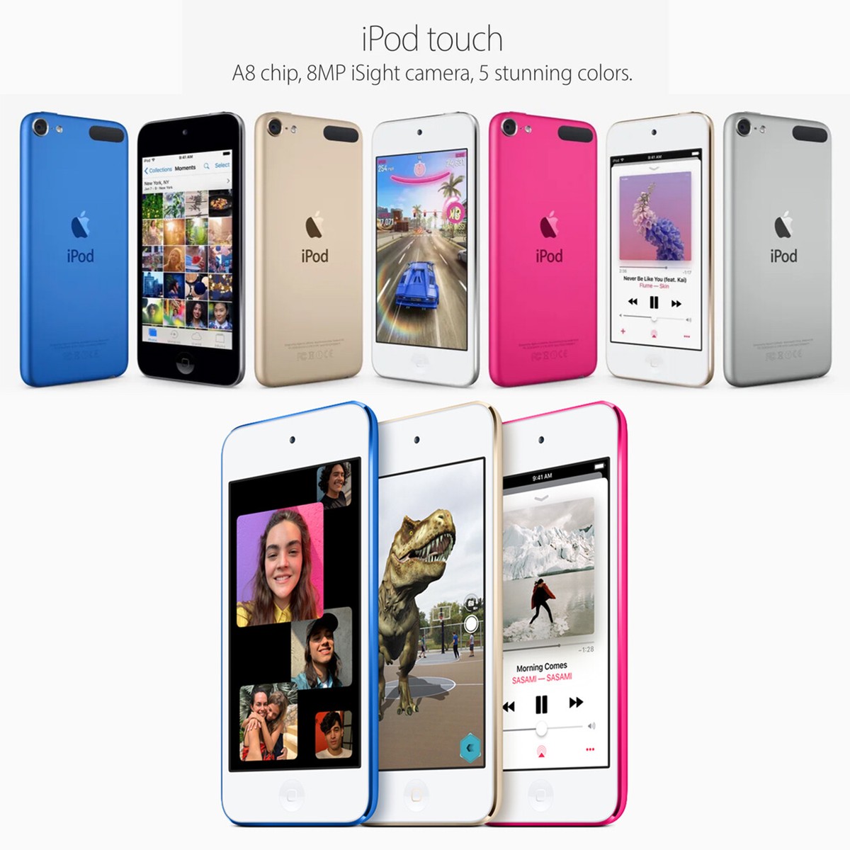 NEW Apple Ipod Touch 6th 7th 128GB 256GB Gen Mp3 Player Best gift