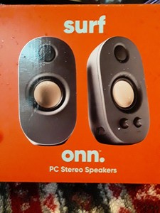 onn pc stereo speakers