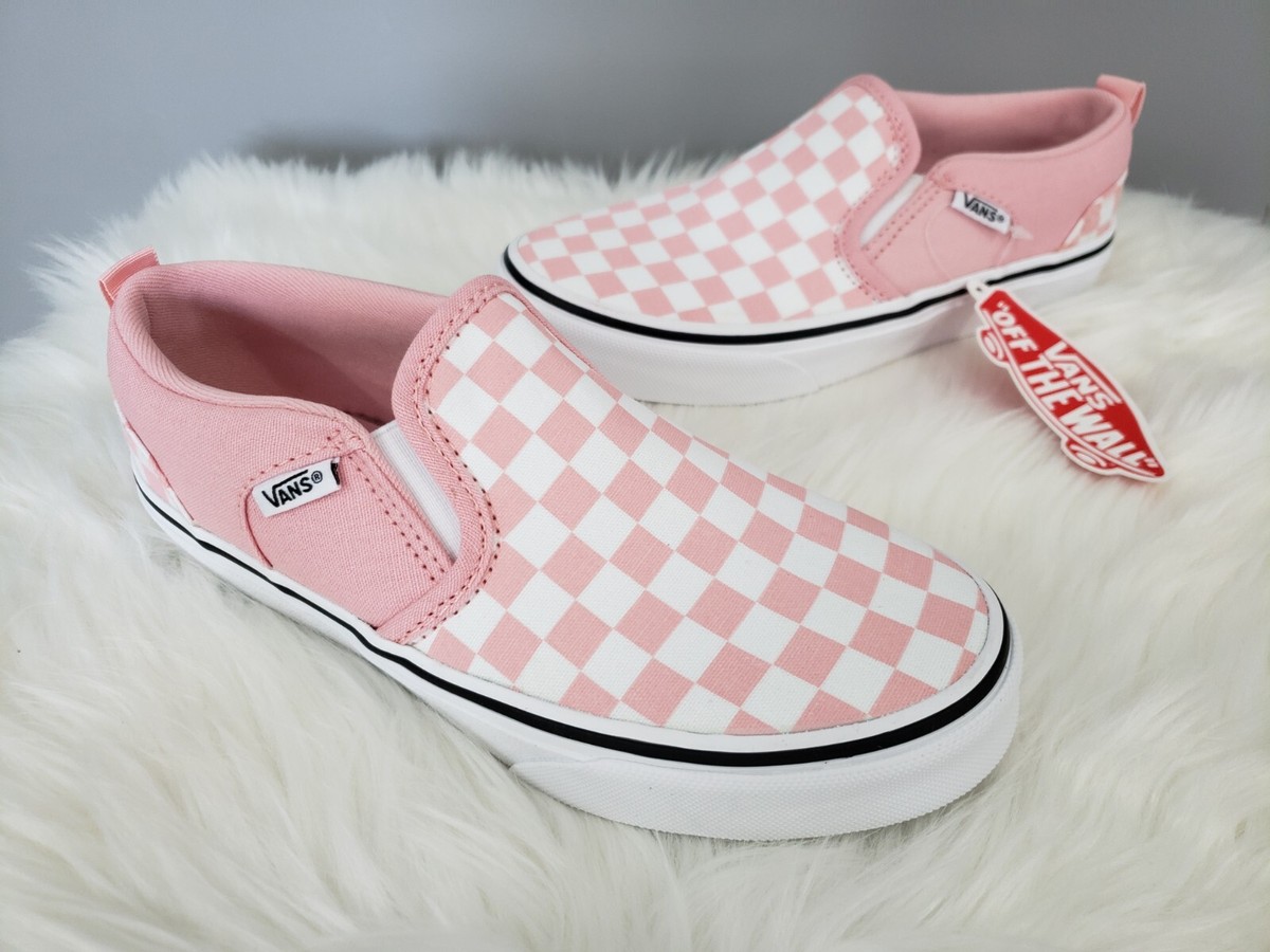 vans asher vans rose checkered