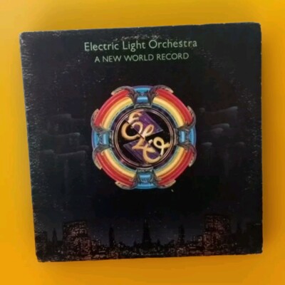 E L O   ''A New World Record'' United Artists/Jet 1st press 1976. Vinyl Record LP
