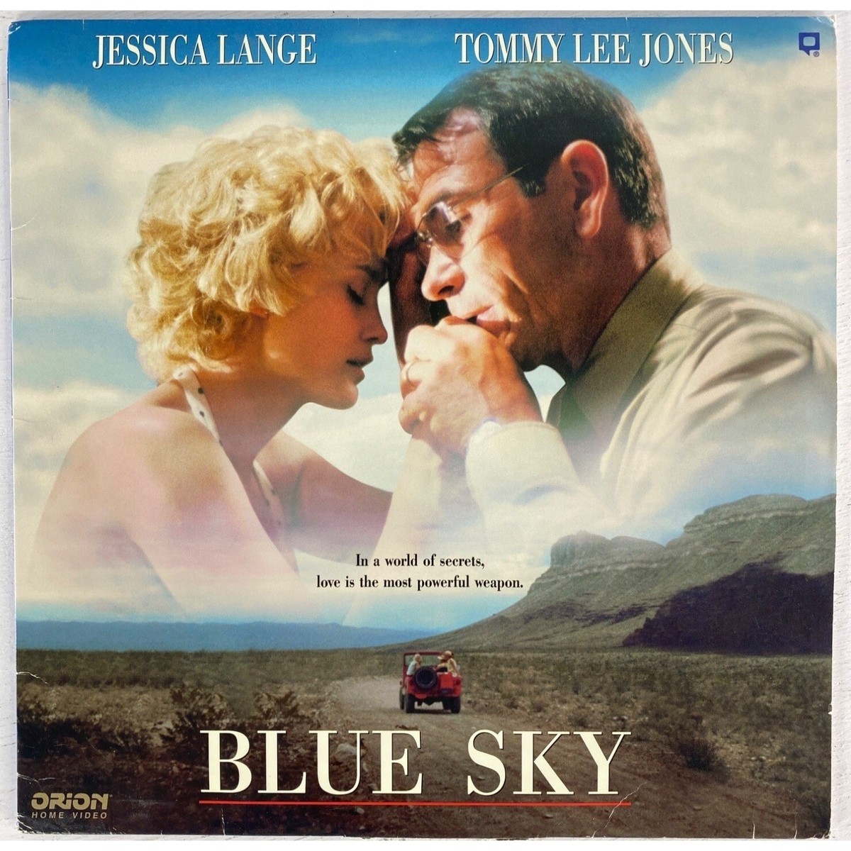 Blue Sky (1994) ID3045OR Laserdisc Jessica Lange Tommy Lee