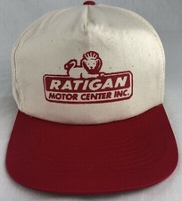 Ratigan Motor Center SnapBack Trucker Hat Cap Cobra Caps White Lion Vintage