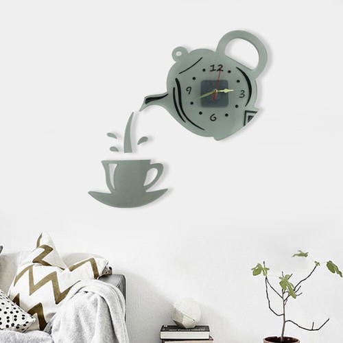 Teapot Shaped Silicone Clock Dial Mold Epoxy Resin Casting Wall Clock Mould DIY - Bild 8 von 12