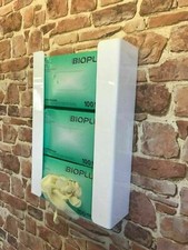 Disposable S,M,L Glove Wall Mounted Dispenser White