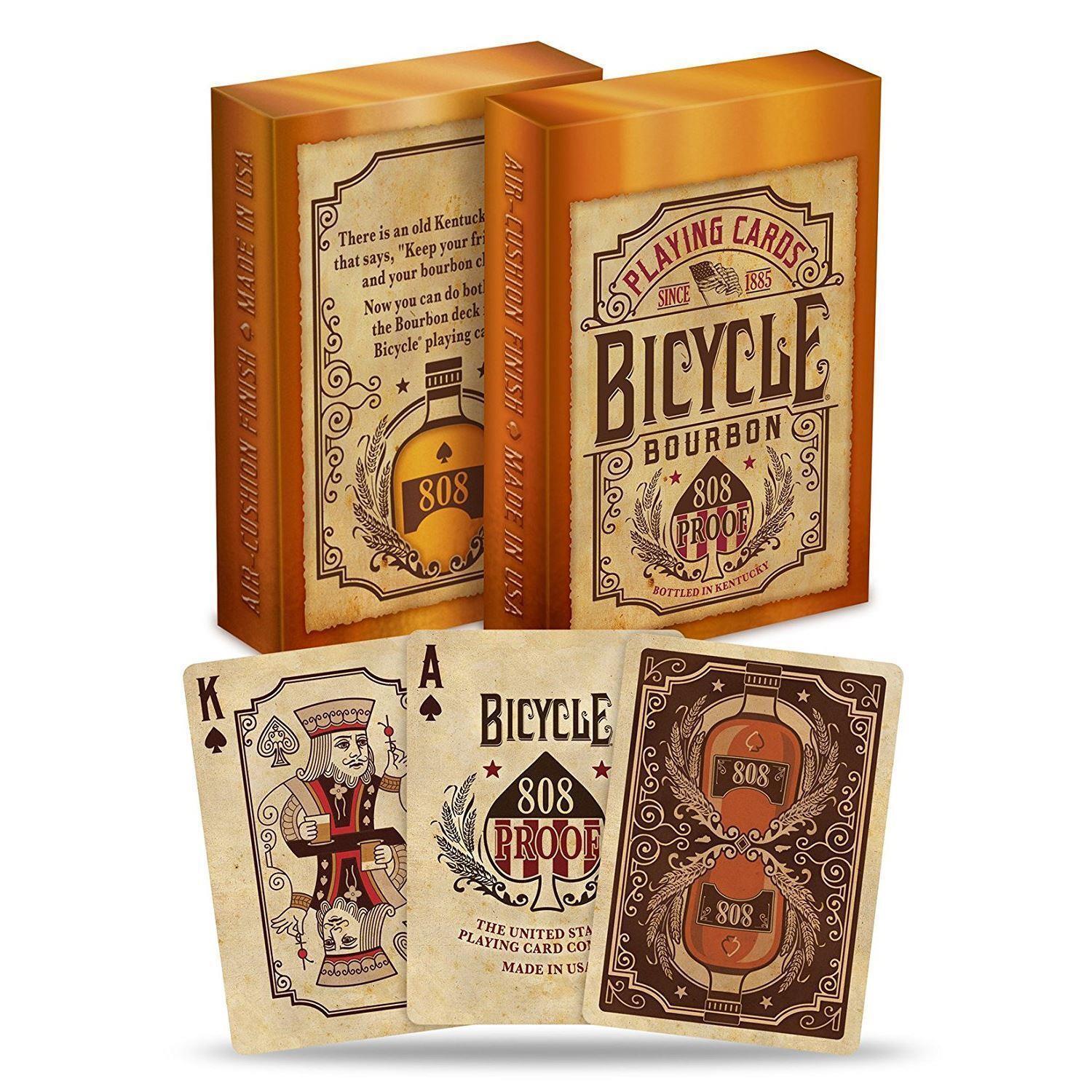 Bicycle Bourbon Playing Cards, A Great Gift for Poker Players by USPCC