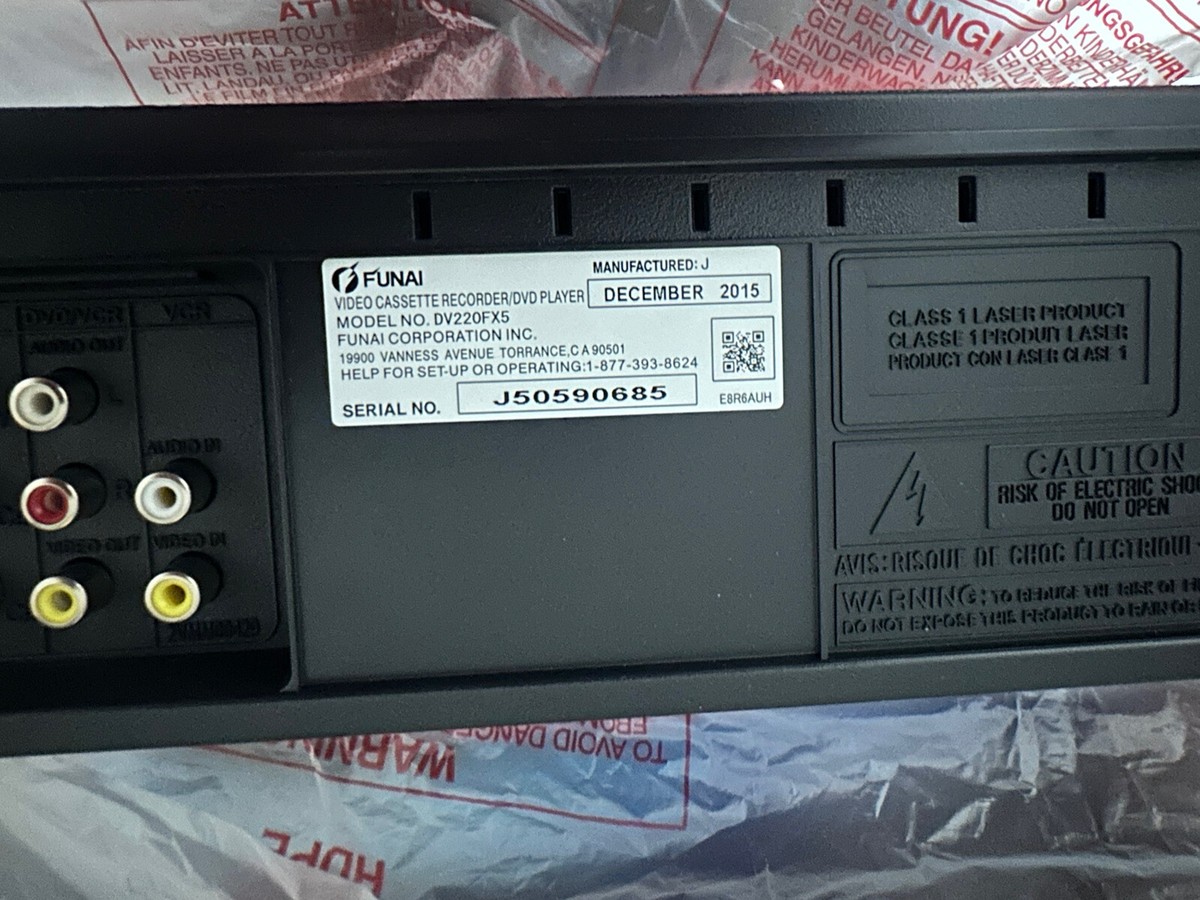 Funai DVD Player VCR Combo New OPEN BOX DV220FX5 | eBay Funai DVD Player VCR Combo New OPEN BOX DV220FX5 | eBay