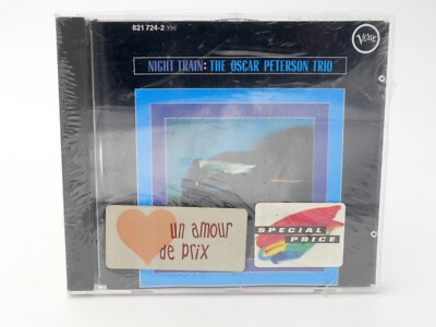 CD - THE OSCAR PETERSON TRIO   NIGHT TRAIN - NEUF SOUS BLISTER - SEALED