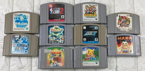 N64 Nintendo 64 Console 2 Controller gemaes 10 SET Region North American Japan - Picture 118 of 120