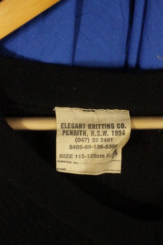 Obsolete, Royal Australian Navy, Jersey, Black. #C - Picture 3 of 4