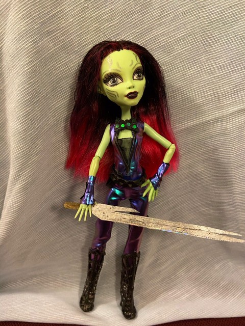 OOAK Gamora Doll Guardians of Galaxy Handmade Collector Custom Repaint monster | eBay