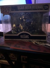 Funko POP! Momento - Conjunto de villanos: figura de vinilo - CICATRIZ CON HIENAS # 1204