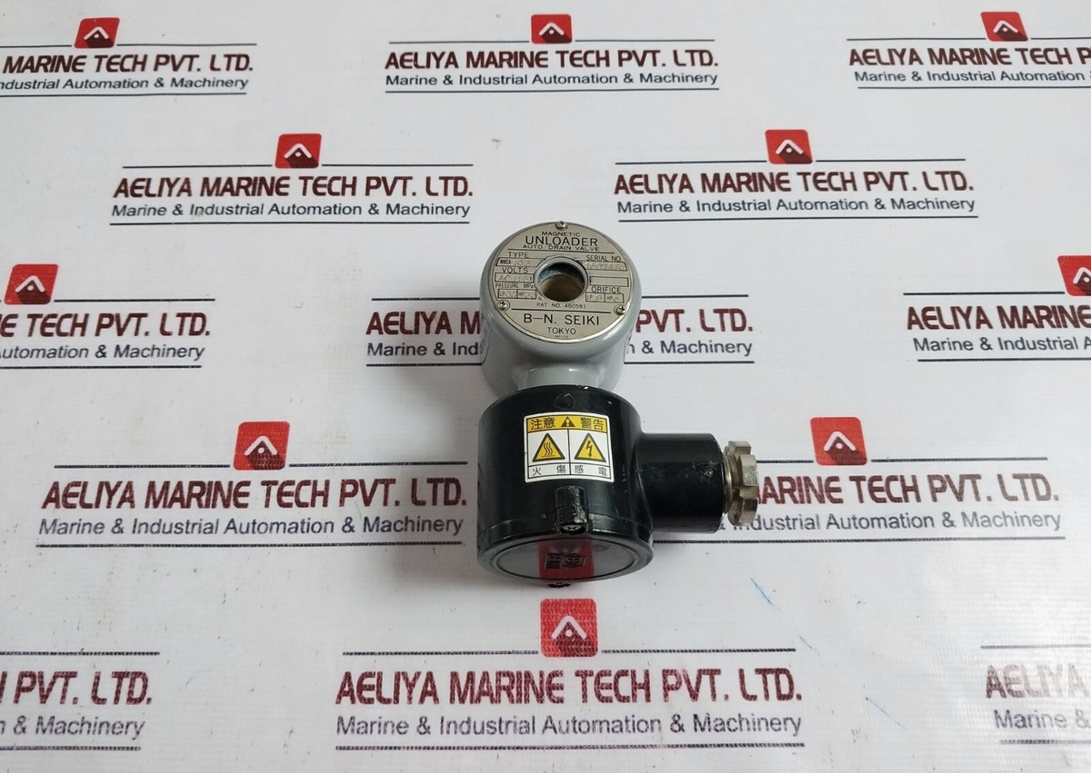B-N Seiki MRCA-103 Magnetic Unloader Auto Drain Valve AC 115V | eBay