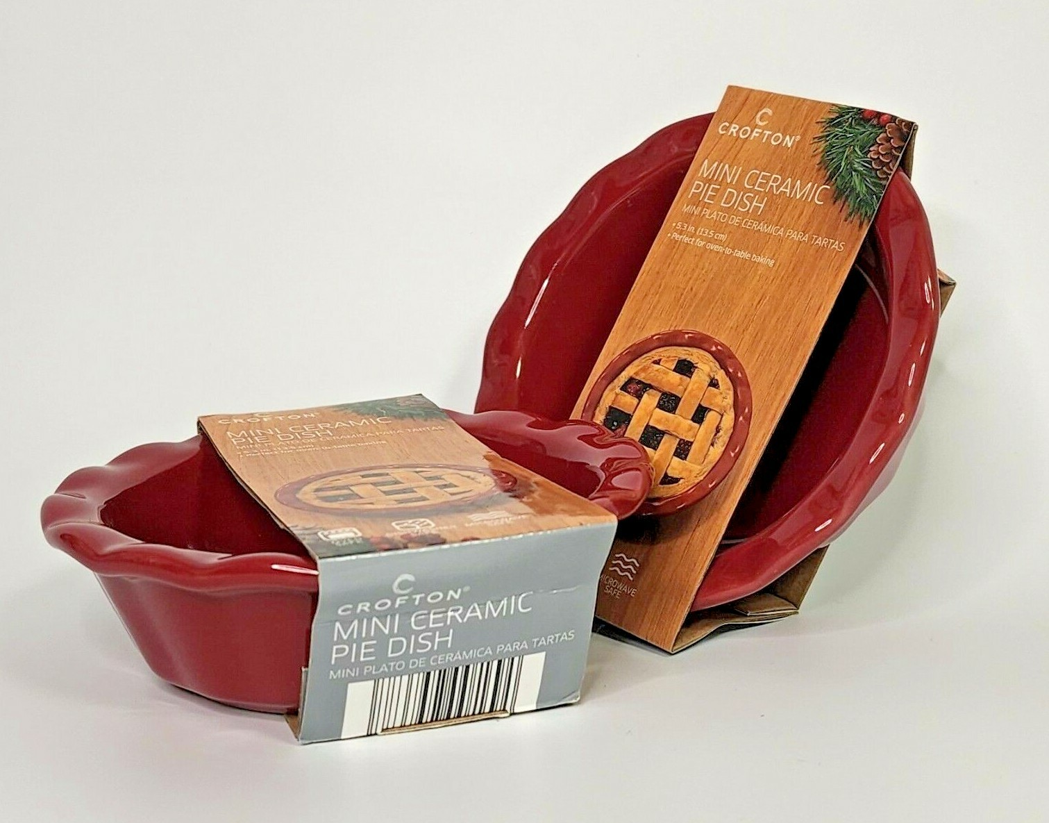 CROFTON Mini Ceramic Baking Dish 2Piece SetNEW eBay