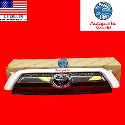 DGD 13 GENUINE TOYOTA 10-13 4RUNNER WHITE PEARL FRONT RADIATOR GRILLE